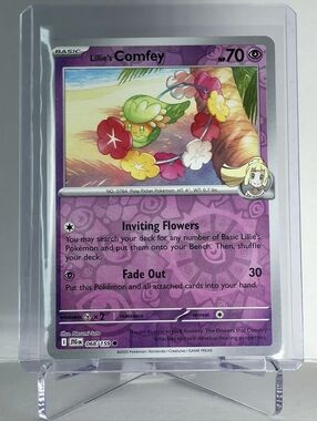 Pokémon TCG - Lillie's Comfey - Journey Together - Reverse Holo - 068/159